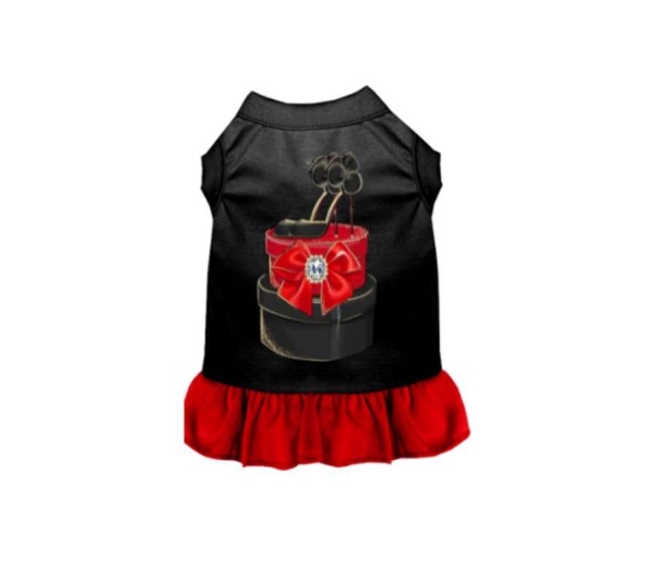 Stilleto Bow- Dog Dress - XS