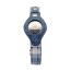 Blue Plaid & Denim - Apple Airtag Collar - Large