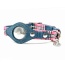 Pink Plaid & Denim - Apple Airtag Collar - Small