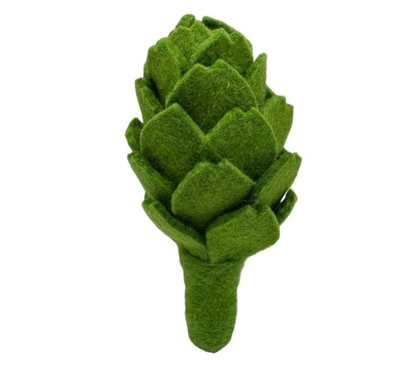 Artichoke Dog Felt Toy