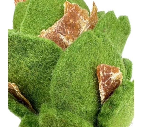 Artichoke Dog Felt Toy