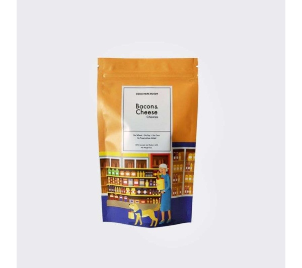 Bacon and Cheese Chewies Dog Treats