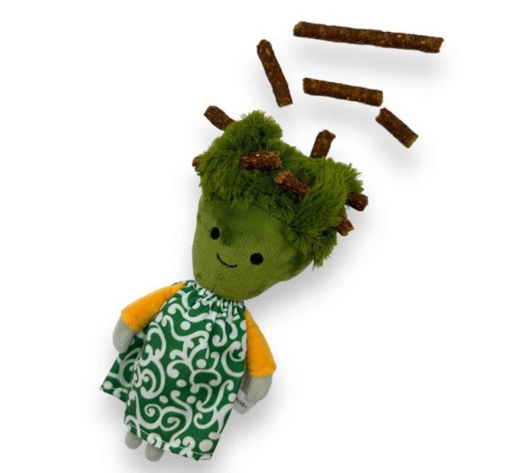 Broccoli Nosework Dog Toy