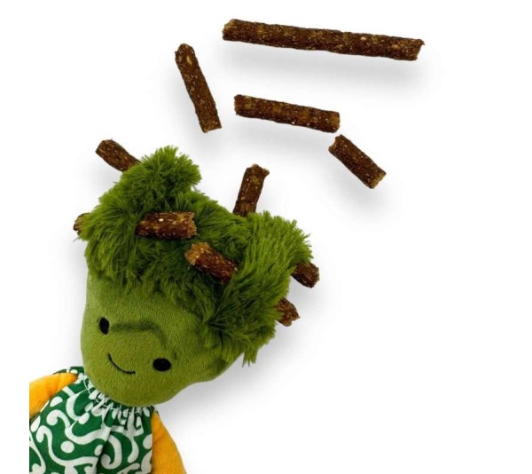Broccoli Nosework Dog Toy