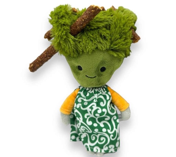 Broccoli Nosework Dog Toy