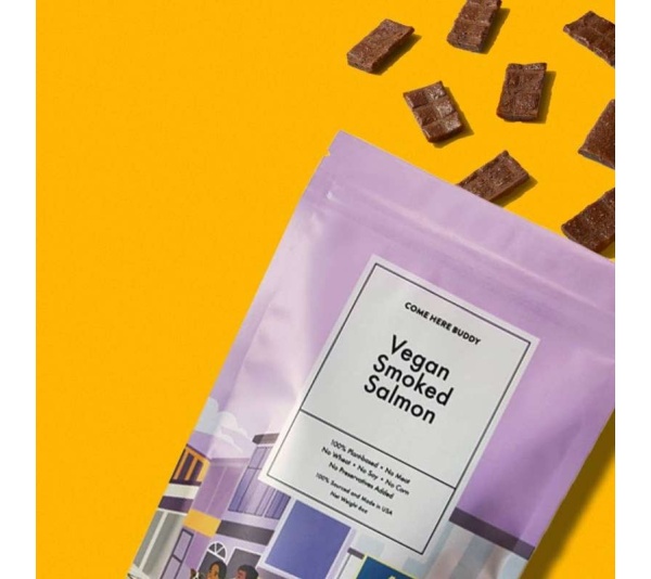 Dog Treats Vegan Smoked Salmon 6oz