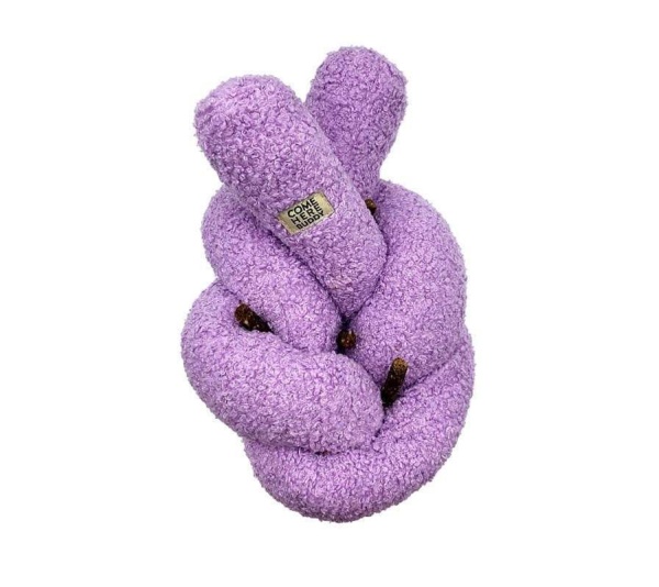 Knott Dog Plush Toy - Lilac