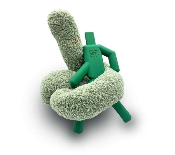 Knott Dog Plush Toy - Sage