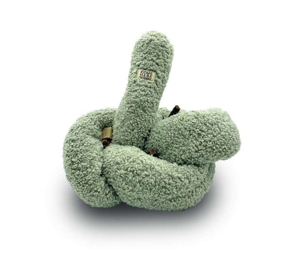 Knott Dog Plush Toy - Sage