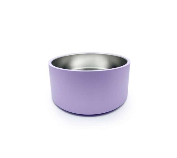 Lilac Dog Bowl