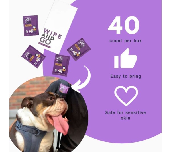Wipe and Go Pet Wipes