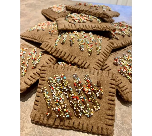 Pup Tart-Carob & Strawberry (large)