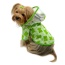 Blue - Clear View Froggy Raincoat with Fleece Lining and Detachable Hood - M