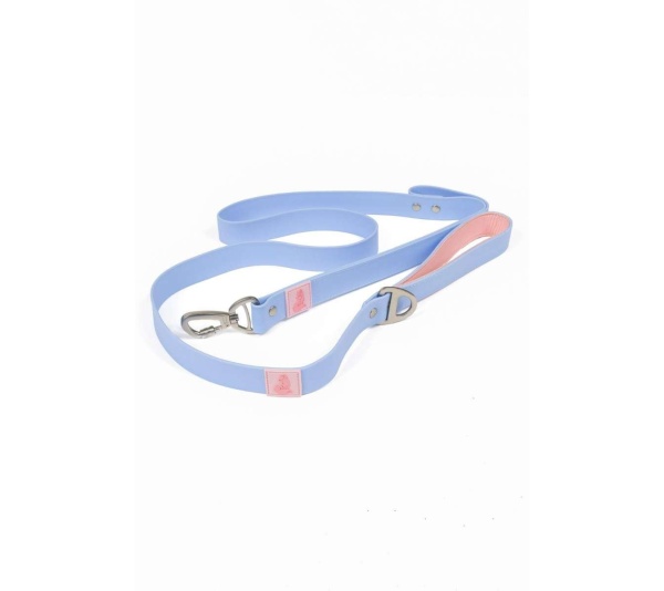 Periwinkle / Pink - Blue Sky Orchid Waterproof Leash