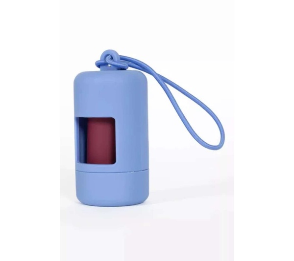 Cornflower Blue Waste Bag Dispenser