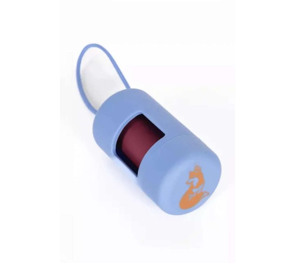 Cornflower Blue Waste Bag Dispenser