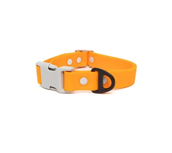 Crimson Glow Waterproof Dog Collar - 15 - 17 inch