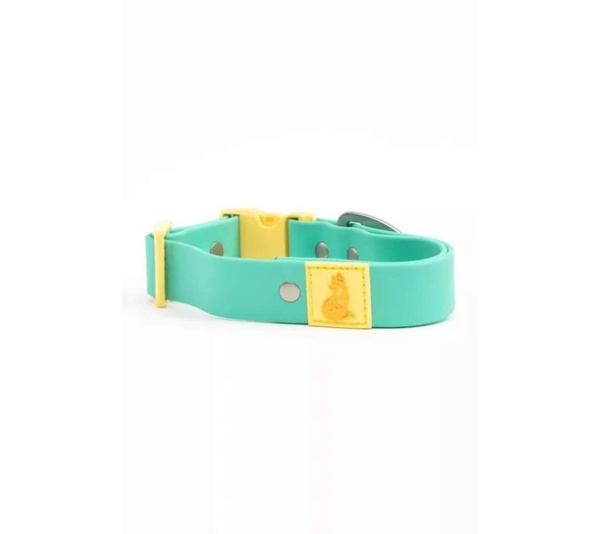 Island Vibes Waterproof Dog Collar - 13 - 15 inch