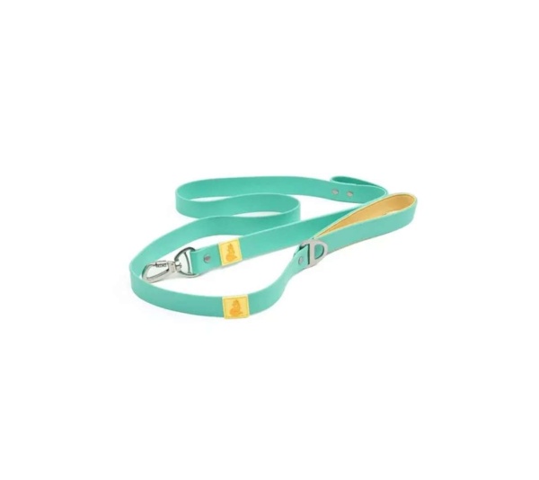 Aqua / Yellow - Island Vibes Waterproof Dog Leash