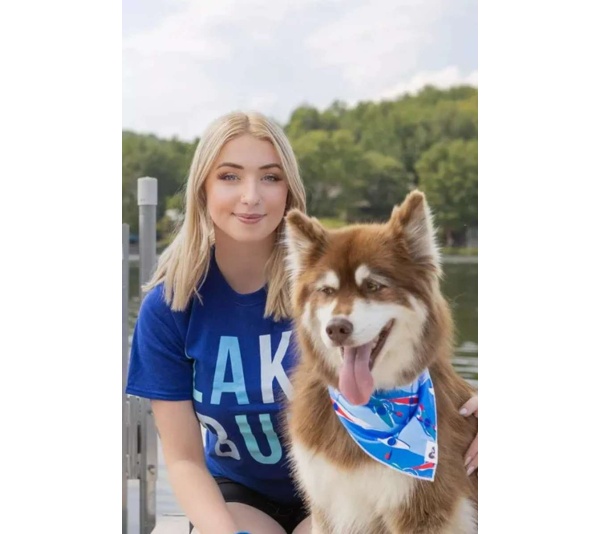 K9 Kayak Dog Bandana - M/L - 27in x 13in