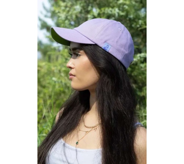 Lavender / Green - Lavender Garden Relaxed Baseball Cap