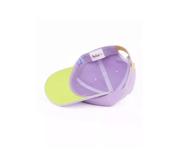 Lavender / Green - Lavender Garden Relaxed Baseball Cap