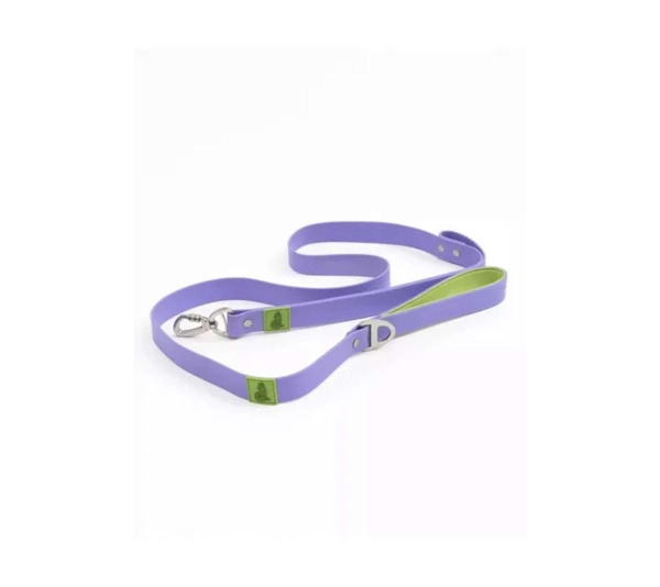 Lavender / Green - Lavender Garden Waterproof Dog Leash