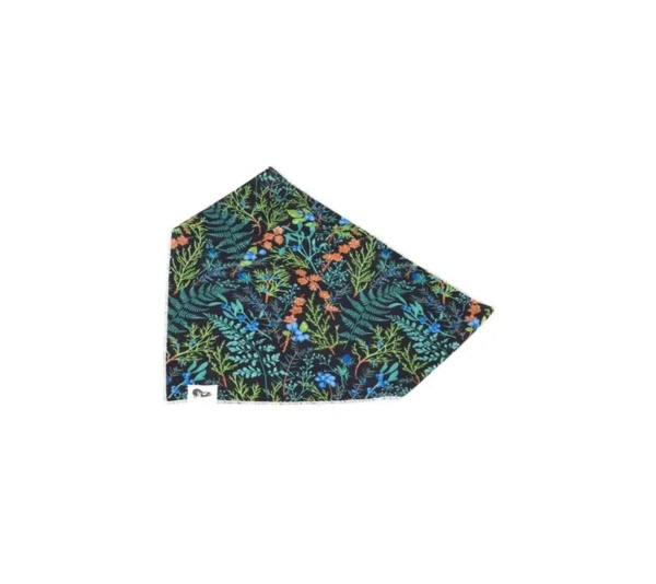 Magical Fern Forest Dog Bandana - XL - 35in x 17in