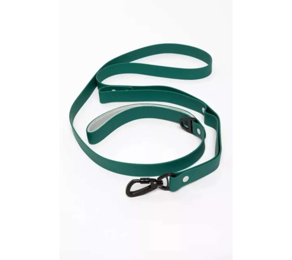 Green - Siberian Spruce Waterproof Dog Leash