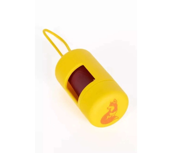 Sun Kissed Yellow Waste Bag Dispenser