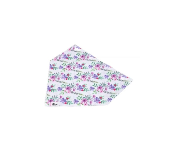Wildflower Meadow Dog Bandana - S/M - 18in x 10in