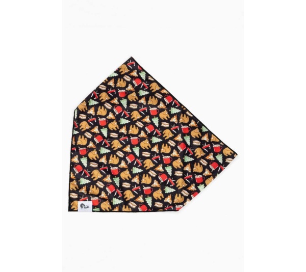 Woodland Tales Dog Bandana - S/M - 18in x 10in
