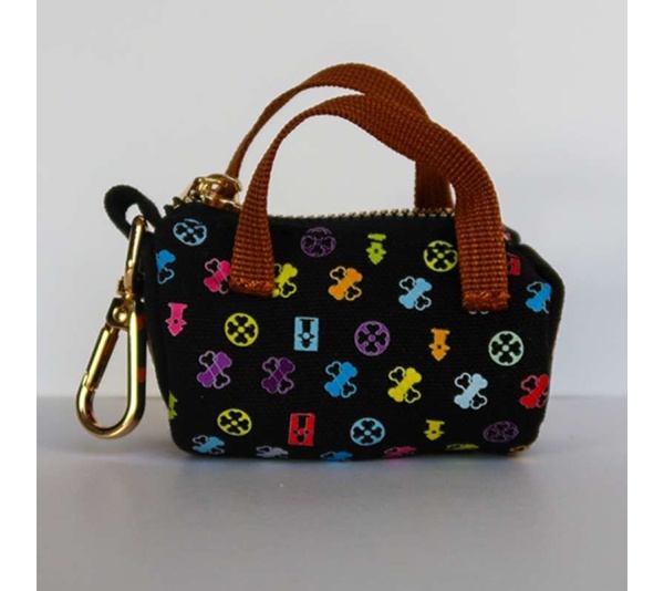 Black/Multi  - Bonejour Bag Dispenser