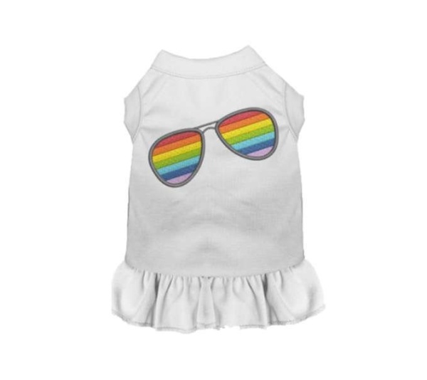 WHITE - Pride Sunnies - Medium