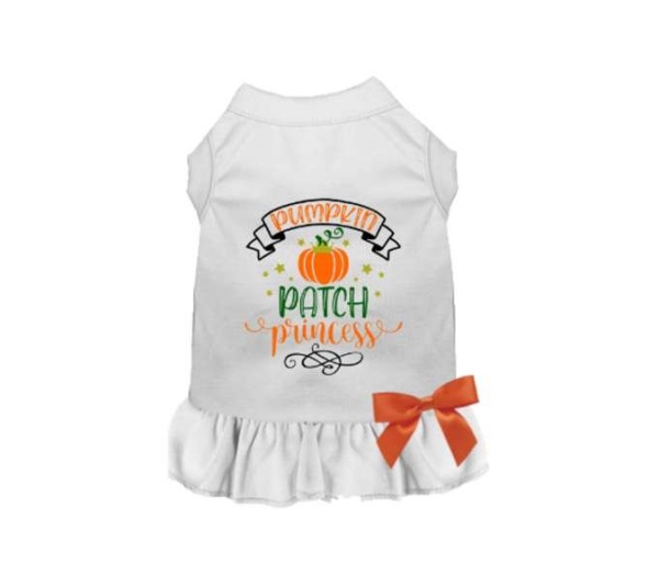 WHITE - Pumpkin Patch Princess - Medium