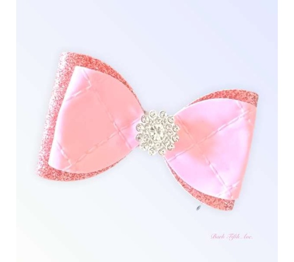 Quilted Glam Spring Bow