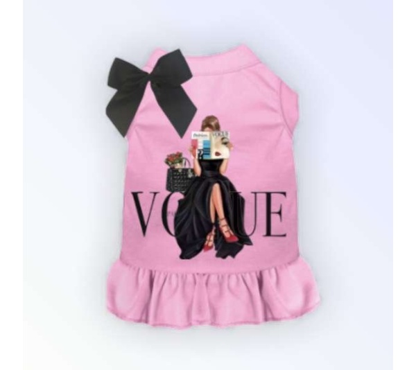 PINK - Reading my Vogue - Large