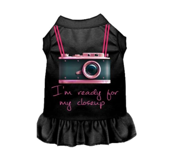 BLACK - Ready For My Closeup - X Small