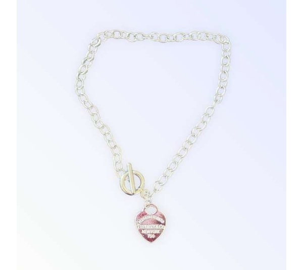 Return To Sniffany Heart Charm Necklace - Large