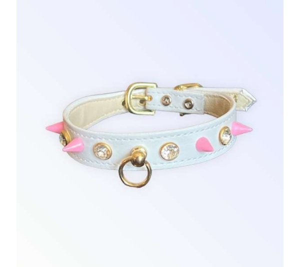 pink - Rockstar Chic Collar - 10"