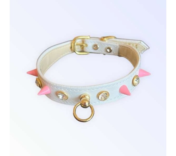 pink - Rockstar Chic Collar - 20"