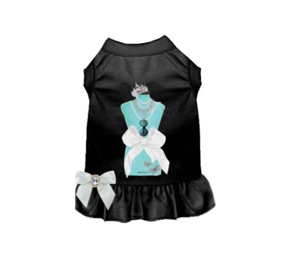BLACK - Sniffany & Co Princess Dog Dress - X Small