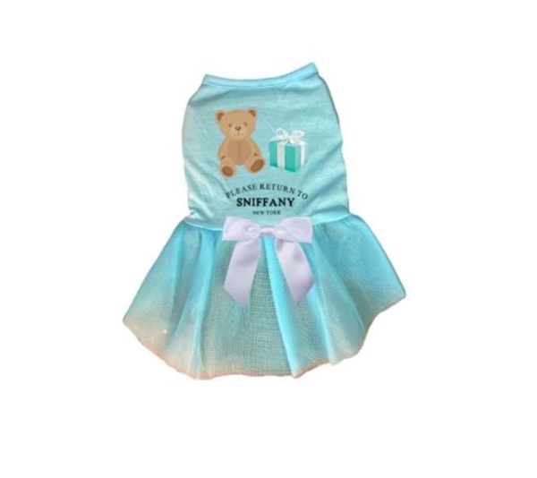 Sniffany Bear Tutu Dog Dress - Small
