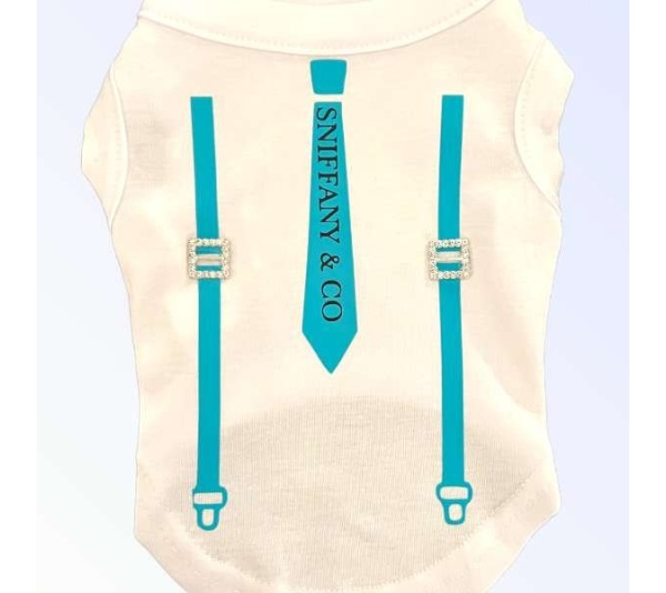 Sniffany Suspenders Tee - Medium