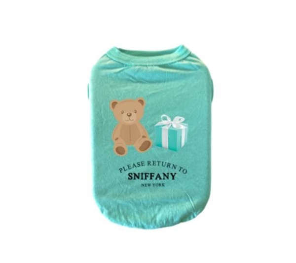 Sniffany Teddy Bear Dog Shirt - Medium