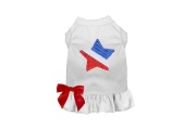WHITE - Stars, Stripes, & Bows - Medium
