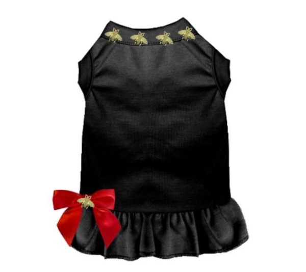 BLACK - Studded Bee Dress - X Small