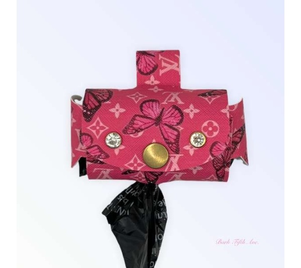 PINK LV - Summer Butterfly Pickup Bag Holder - LIMITED EDITION