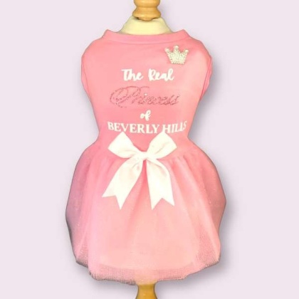 The Real Princess of Beverly Hills Dog Dress - S/S23 - Small