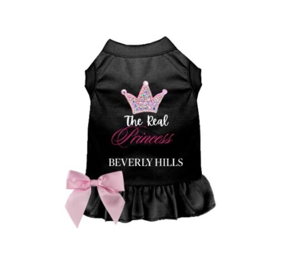 BLACK - The Real Princess of Beverly Hills Dress - Medium